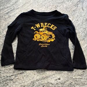 T-Wrecks Kids Black Long Sleeve Shirt l 3T